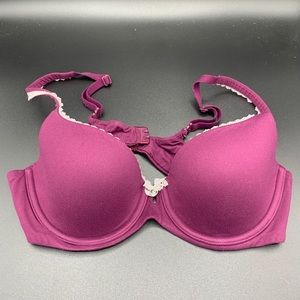 Body by Victoria Lined Demi bra size 36A excellent condition purple grape color